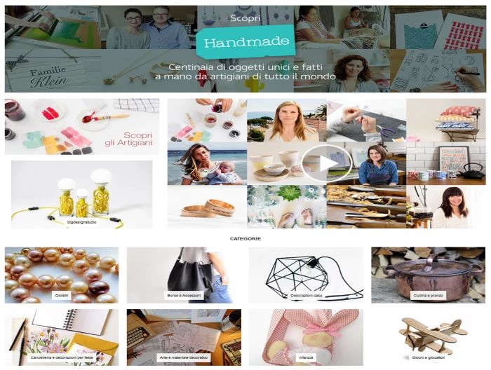 Amazon Handmade aiuta i piccoli artigiani italiani ed europei a vendere in tutto il mondo