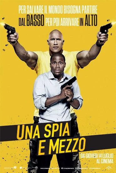 Al cinema due ore in allegria con Una Spia e Mezzo