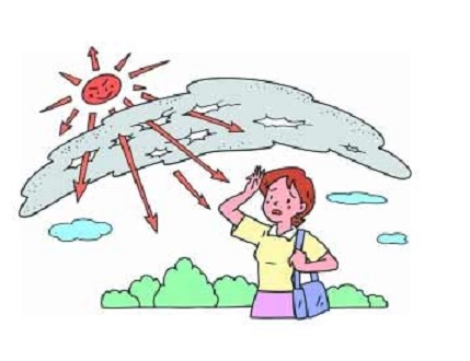 Con l'umidità si sente più caldo, come mai?