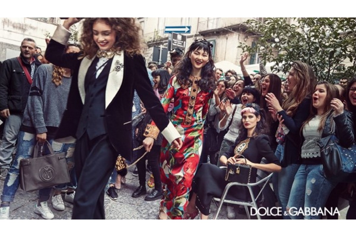 Napoli si reinventa con la festa di D&G