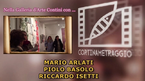 Opera-Vino. Tre artisti alla Galleria Contini di Cortina d'Ampezzo abbinano loro opere al vino della Casa Bastianich