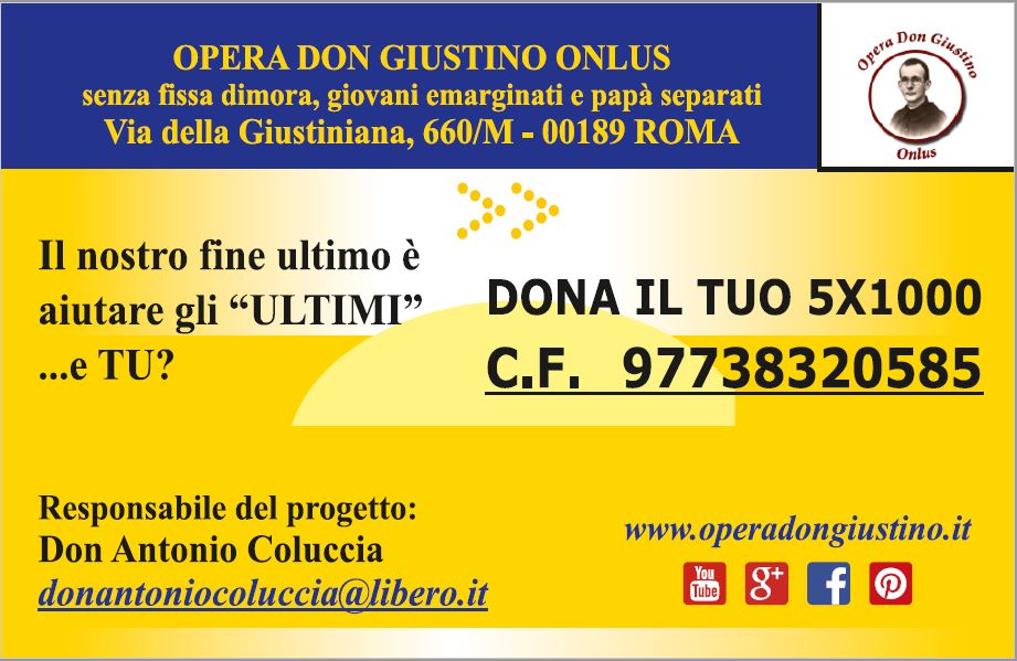 A chi donare il cinque per mille a Roma Nord