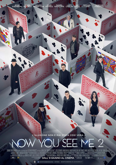 Recensione del film NOW YOU SEE ME 2