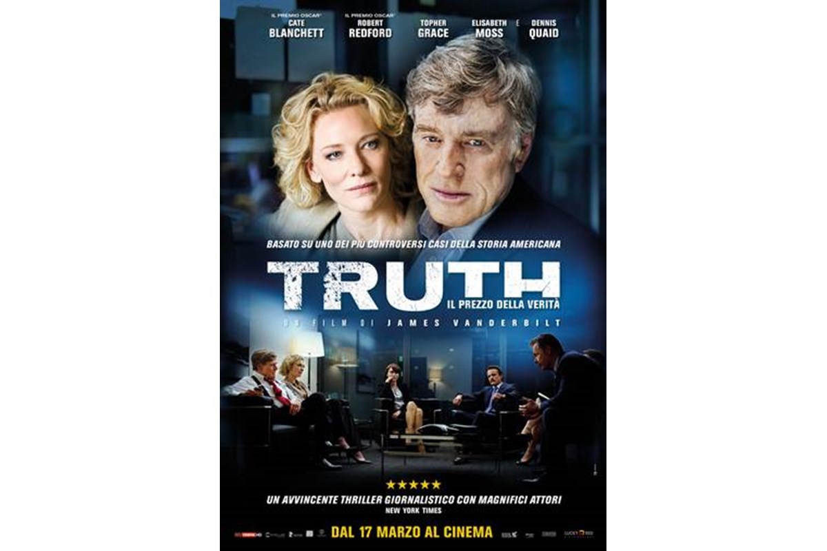 CINEMA: il film TRUTH – Il Prezzo della Verità con Cate Blanchett
