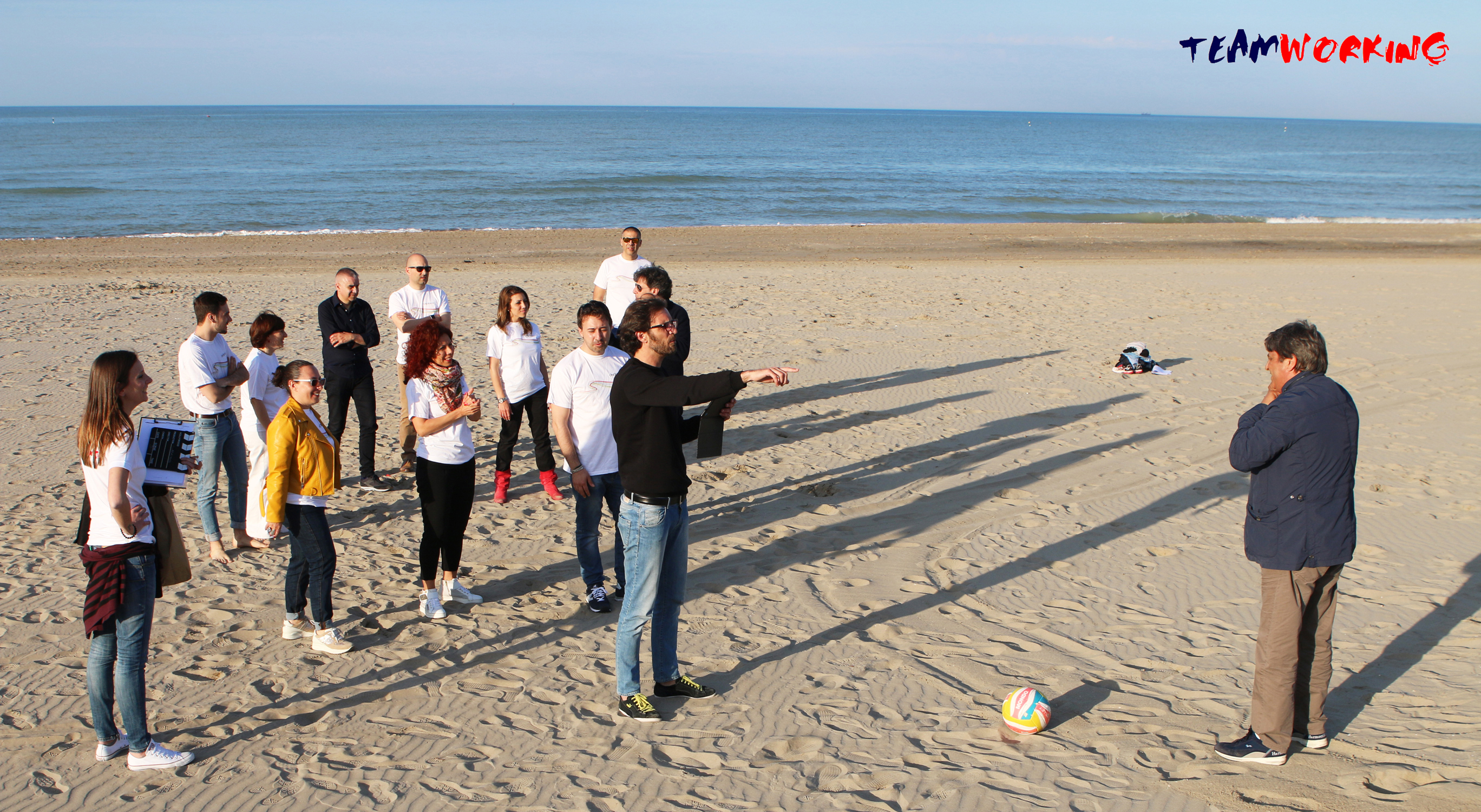 Cineprese in spiaggia per un Team Building d'eccezione!