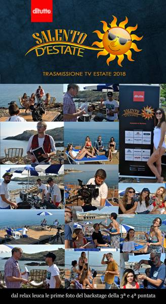 Salento D'Estate, completata la registrazione del programma tv firmato DITUTTO