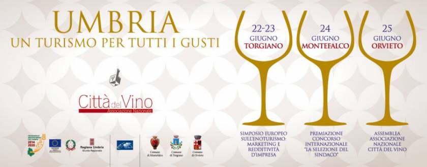 Città del Vino presenta una convention in Umbria per l’Enoturismo