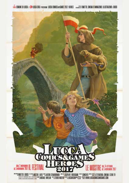 E' tempo di eroi a Lucca Comics & Games 2017!