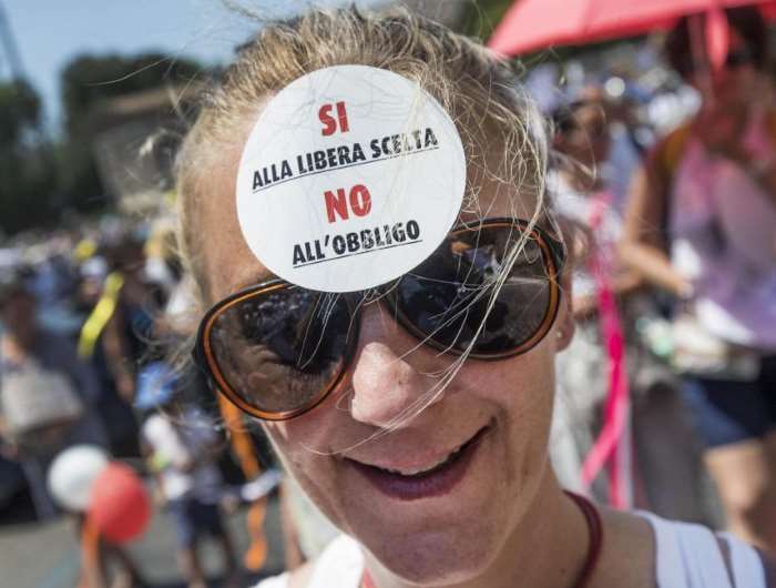 Domenica a Roma, in molti hanno detto no al decreto Lorenzin
